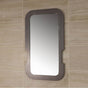Lacava - Wall- mount mirror in wooden frame. W: 20'', H:36''. - Gloss Ardesia