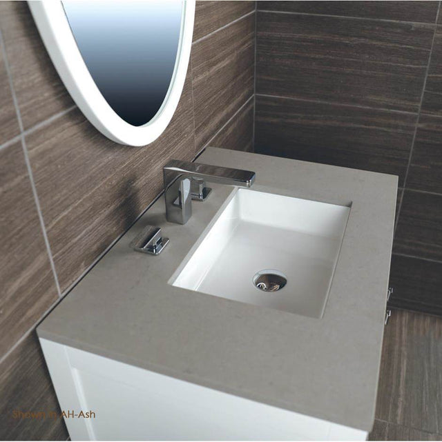 Lacava - Countertop for vanity STL-F-30A & B andSTL-WA & B, with a cut-out for Bathroom Sink 5452UN. W: 30'', D: 21'', H: 3/4''. - Marmo