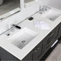 Lacava - Countertop for vanity STL-F-72 & STL-W-72, with a cut-out for Bathroom Sink 5452UN. W: 72'', D: 21'', H: 3/4''. - Bianco, Stone