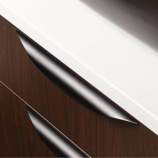 Lacava - Door Pull 6 3/4''w, 3/4'' d, 1''h - Matte White