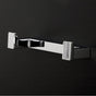 Lacava - Wall-mount double hook made of chrome plated brass, W: 7 1/4'', D: 2 3/8'', H: 1 3/8''. - Polished Nickel