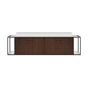 Lacava - Metal frame  for wall-mount under-counter vanity LIN-VS-72B. Sold together with the cabinet and countertop.  W: 72'', D: 21'', H: 16''. - Matte Black