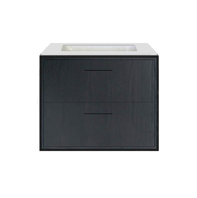 Lacava - Metal frame  for wall-mount under-counter vanity LIN-UN-24. Sold together with the cabinet and countertop.  W: 24'', D: 21'', H: 20''. - Matte White