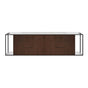 Lacava - Solid surface countertop for wall-mount under-counter vanity LIN-UN-72B. - Marmo