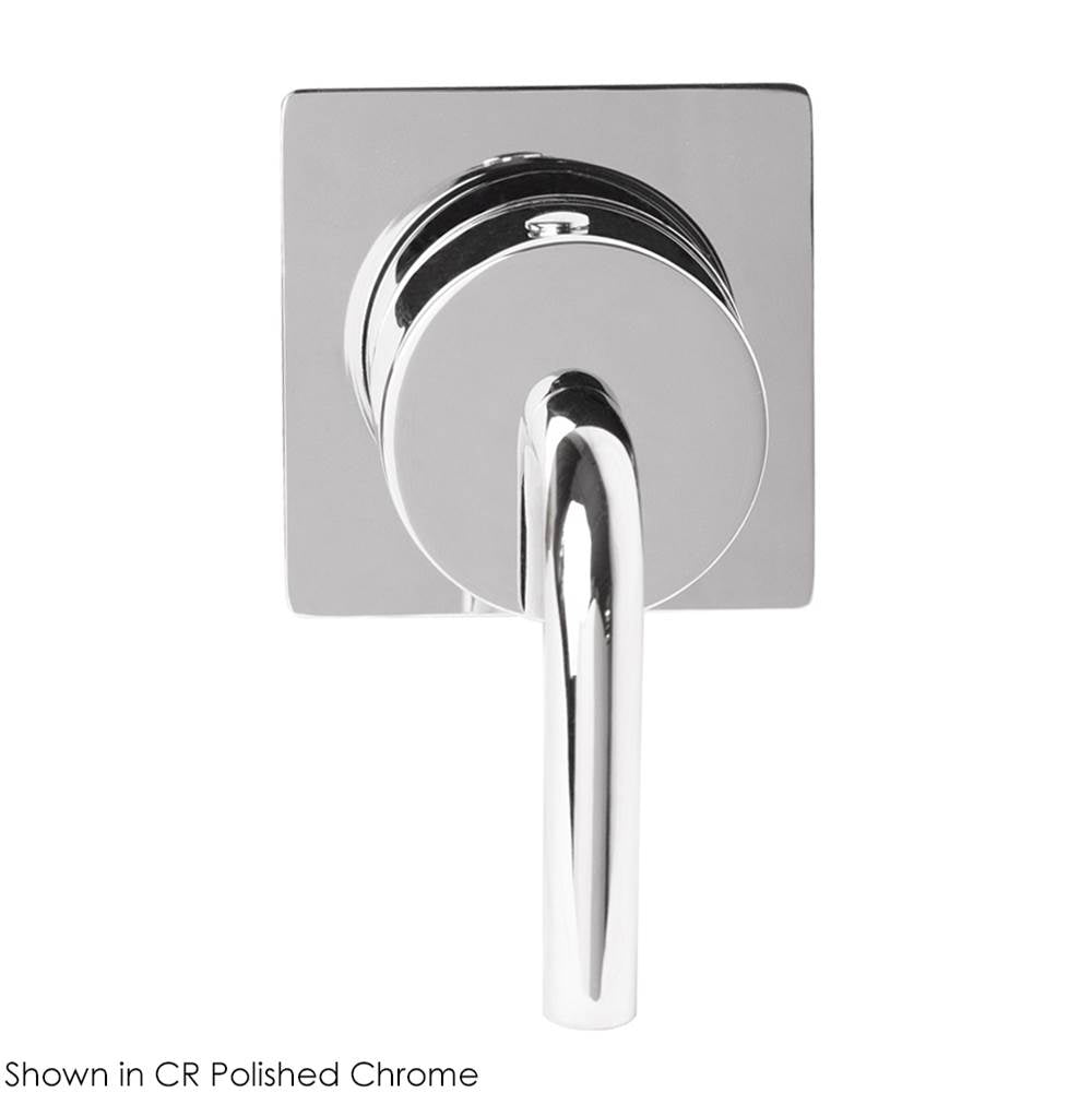 TRIM ONLY - 2-way diverter, flow rate 10 GPM (43.5 PSI), square backplate
