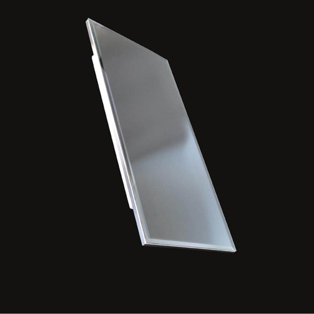 Lacava - Wall- mount beveled mirror with chrome edges and LED lights. W; 15'', H: 34'', D: 1''. - Polished Chrome