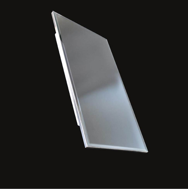 Lacava - Wall- mount beveled mirror with chrome edges and LED lights. W; 19'', H: 34'', D: 1''. - Polished Chrome