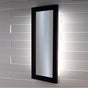 Lacava - Wall-mount mirror in metal or wooden frame with LED lights. W: 15'', H: 34'', D: 1''. - Gloss Ardesia