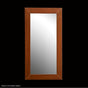 Lacava - Surface-mount or self-rimming recessed medicine cabinet with mirrored door and 3 adjustable shelves. - Gloss Ardesia