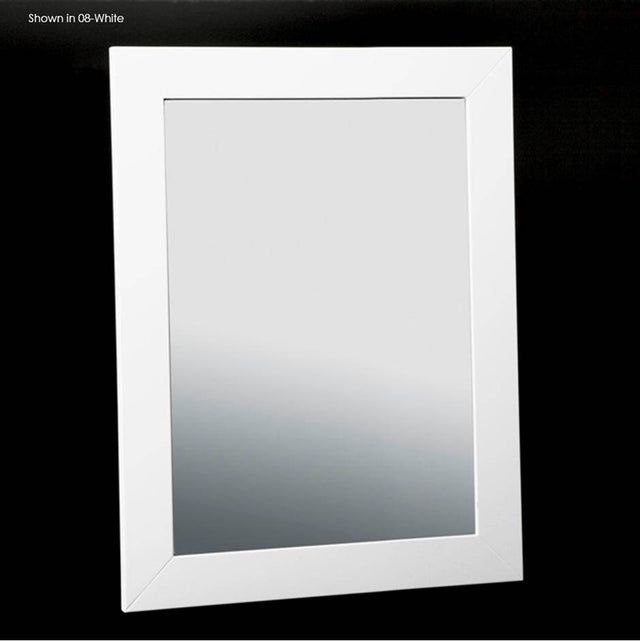 Lacava - Surface-mount or self-rimming recessed medicine cabinet with mirrored door and 3 adjustable shelves. - Gloss Ardesia