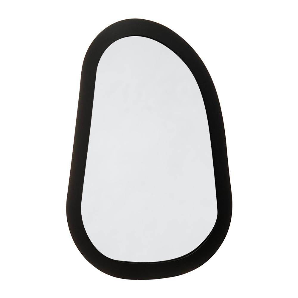 Lacava - Wall hung mirror with metal frame surround. Add on ACC4 LED lighting available. Can be mounted in multiple orientations. 26''W, 36-1/2''H - Matte White