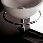 Lacava - Towel bar for MI013, 13 3/4''DIAM - Matte White