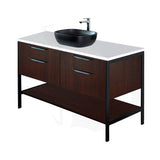 Lacava - Countertop in white solid surface, stone or quartz, for vanity NAV-VS-48. W: 48'', D: 22'', H: 1''. - Bianco, Stone