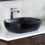 Lacava - Vessel  porcelain lavatory without an overflow - Matte Black