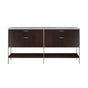 Lacava - Metal frame  for free standing  under-counter vanity NAV-UN-72. Sold together with the cabinet.  W: 71 1/2'', D: 21 3/4'', H: 34 1/4''. - Matte White