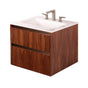 Lacava - Wall-mount under-counter vanity with two drawers and plumbing notch in back. 23-3/4''W, 21-7/8''D, 19-1/2''H -  Standard finish group - Standard Finish Option