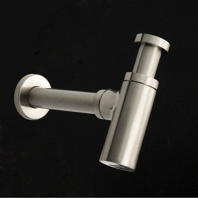 Lacava - Design round bottle trap  MAX H: 14'' - Polished Nickel