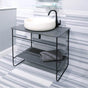 Lacava - SUAVE - Shelf for SUA-CV-34 console - Solid Surface Lava - Solid Surface Lava
