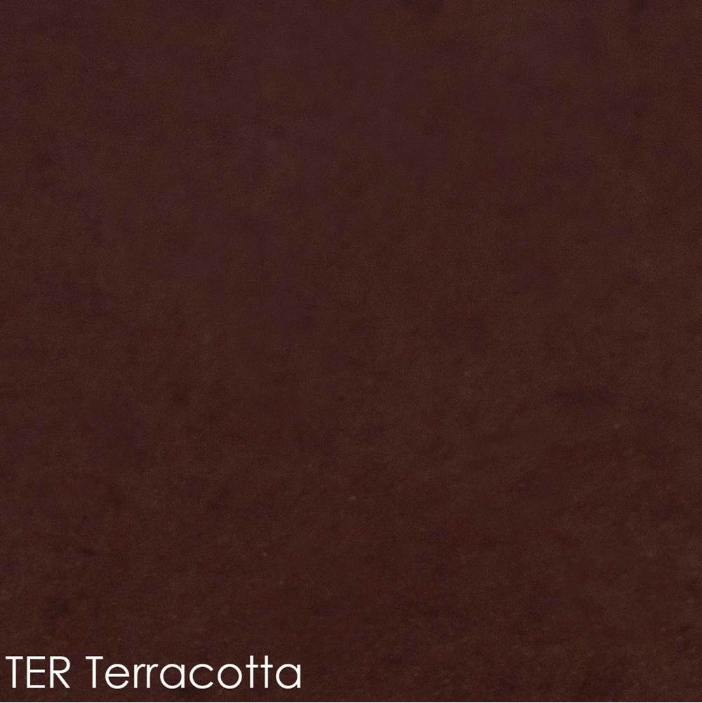 Lacava - Concrete shower base, 36''W x 36''D - Terracotta