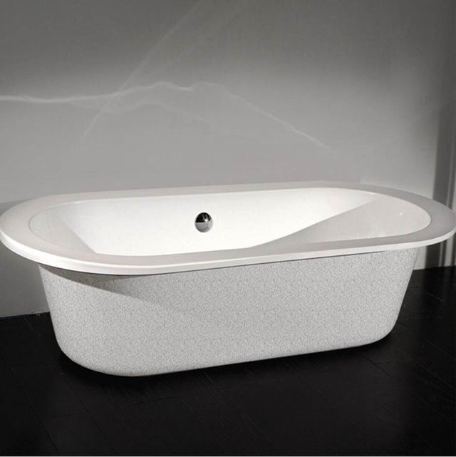 Lacava - Under-counter or self-rimming soaking bathtub made of lucite acrylic - White