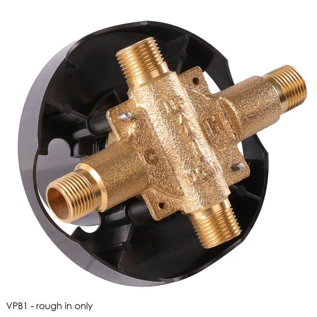 Lacava - ROUGH IN TO #4140 BALANCED MIXER TRIM AND ALL ''PB1'' TRIMS - No Finish
