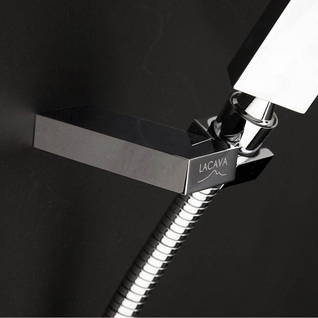 Lacava - Hook for hand-held shower head. 2 1/2''W, 3 1/8''D, 5/8''H. - Polished Nickel