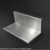 Lacava - Wall-mounted shelf 12 3/4''W, 6 1/4''D, 5 1/8'' H - Polished Stainless Steel