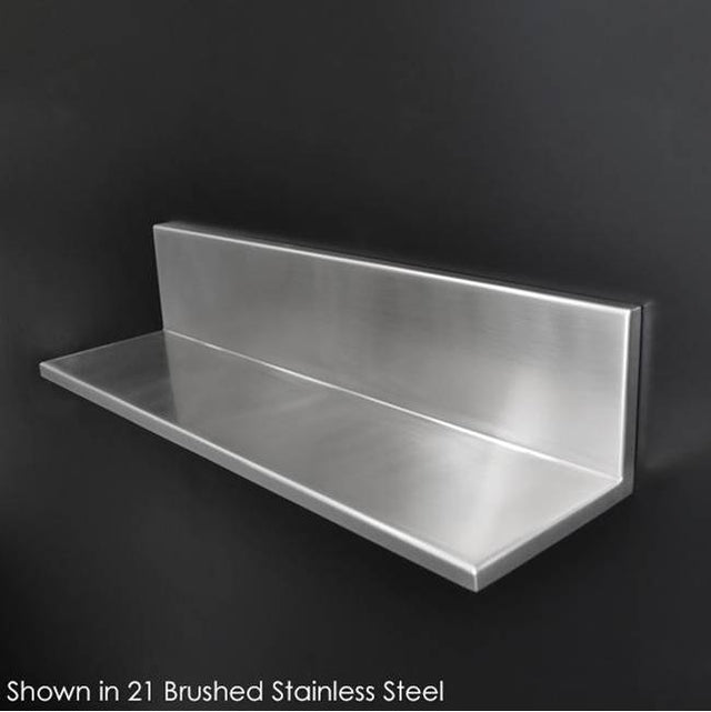 Lacava - Wall-mounted shelf 22 5/8''W, 6 1/4''D , 5 1/8'' H - Matte White