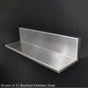 Lacava - Wall-mounted shelf 22 5/8''W, 6 1/4''D , 5 1/8'' H - Matte White