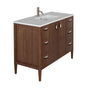 Lacava - Counter top for vanity LRS-F-48 with a cut-out for Bathroom Sink 5062UN. W: 48'', D: 21'', H: 3/4''. - Marmo