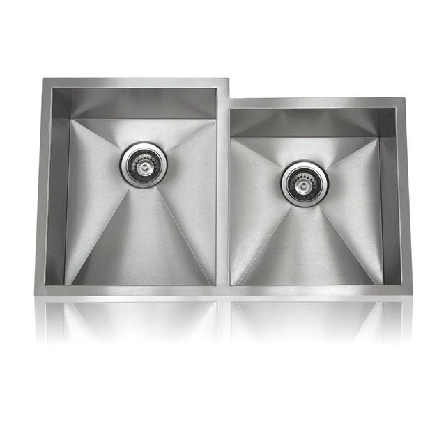 Lenova - Zero Radius Kitchen Sink 33'' X 20'' X 10''