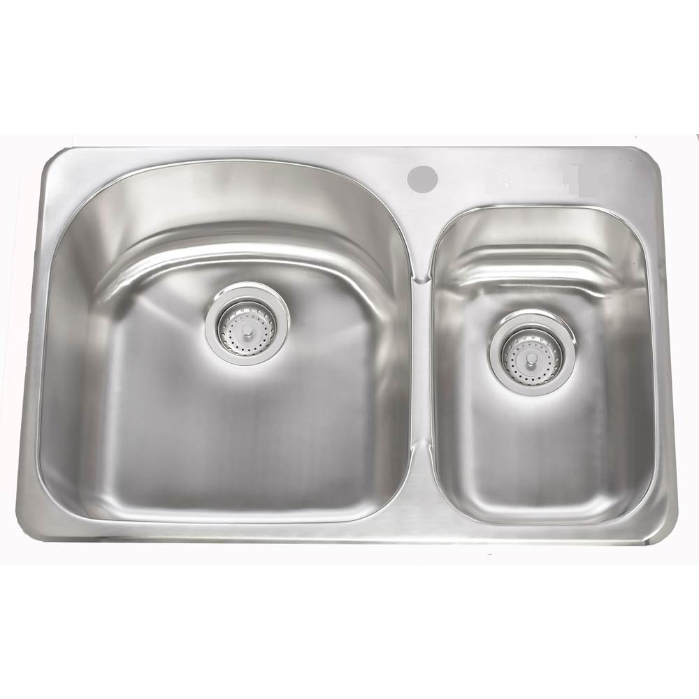 Lenova - Double Bowl 31-1/2'' X 20-1/2'' X 9/7''