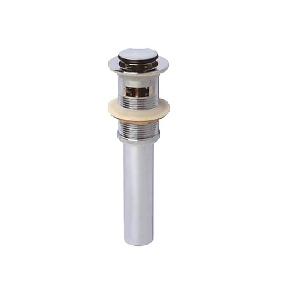 Lenova - Solid Brss Pop Up Drain - Brushed Nickel
