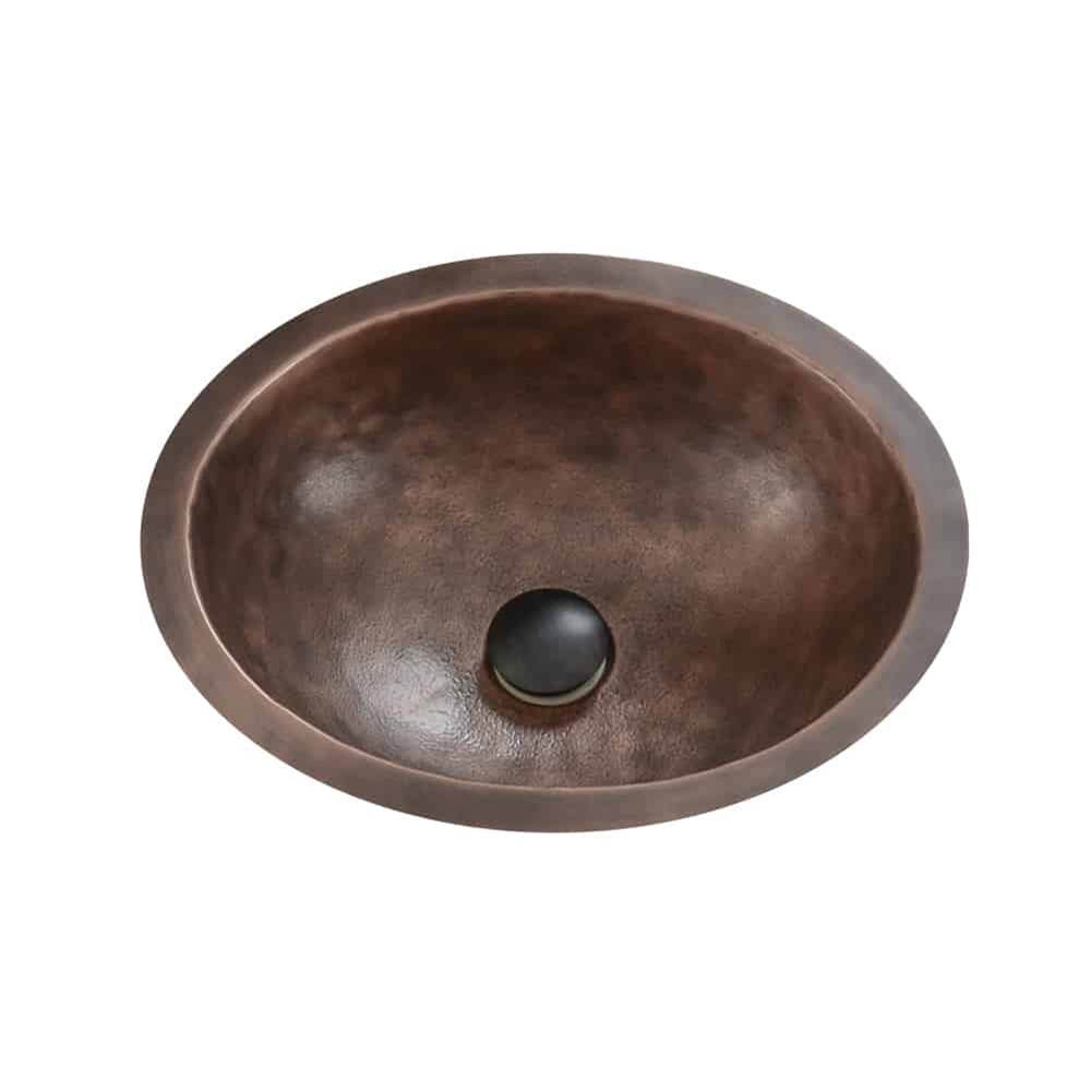 Lenova - Undermount Single Bowl 17'' x 14'' x 6'' - Smooth Copper