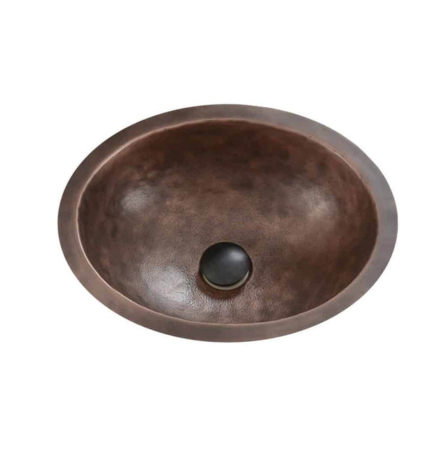 Lenova - Undermount Single Bowl 17'' x 14'' x 6'' - Smooth Copper
