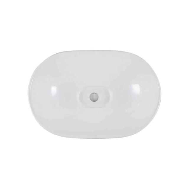Lenova - Above Counter Single Bowl 23-5/8'' x 15-1/8'' x 6-1/2'' - White and Smooth