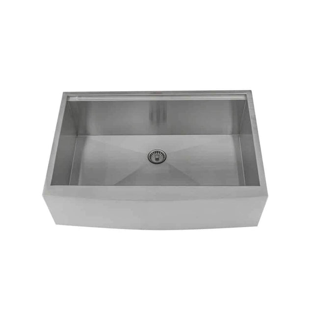 Lenova - Undermount Single Bowl 33'' x 22-3/4'' x 10'' - Brushed Satin