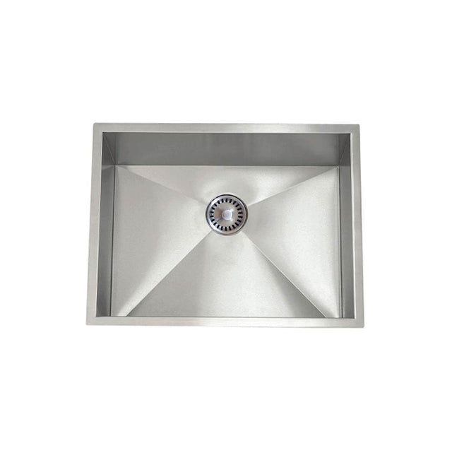 Lenova - Undermount Single Bowl 22-1/2'' x 17-1/2'' x 10'' - Brushed Satin