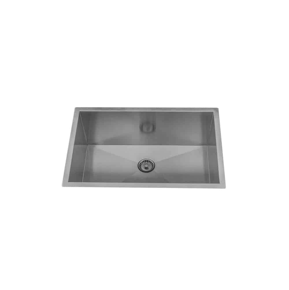 Lenova - Undermount Single Bowl 26-1/2'' x 17-1/2'' x 10'' - Brushed Satin