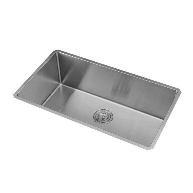 Lenova - Undermount Single Bowl 30-1/2'' x 17-1/2'' x 10'' - Brushed Satin