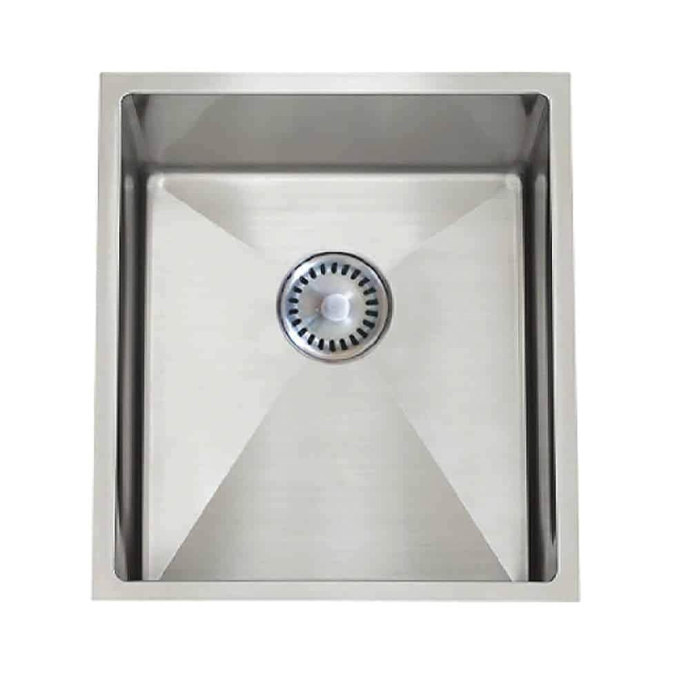 Lenova - Undermount Single Bowl 15-1/2'' x 17-1/2'' x 10'' - Brushed Satin