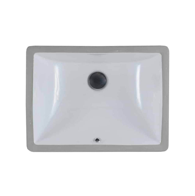 Lenova - Undermount Single Bowl 20-1/2'' x 15-1/4'' x 8'' - White and Smooth