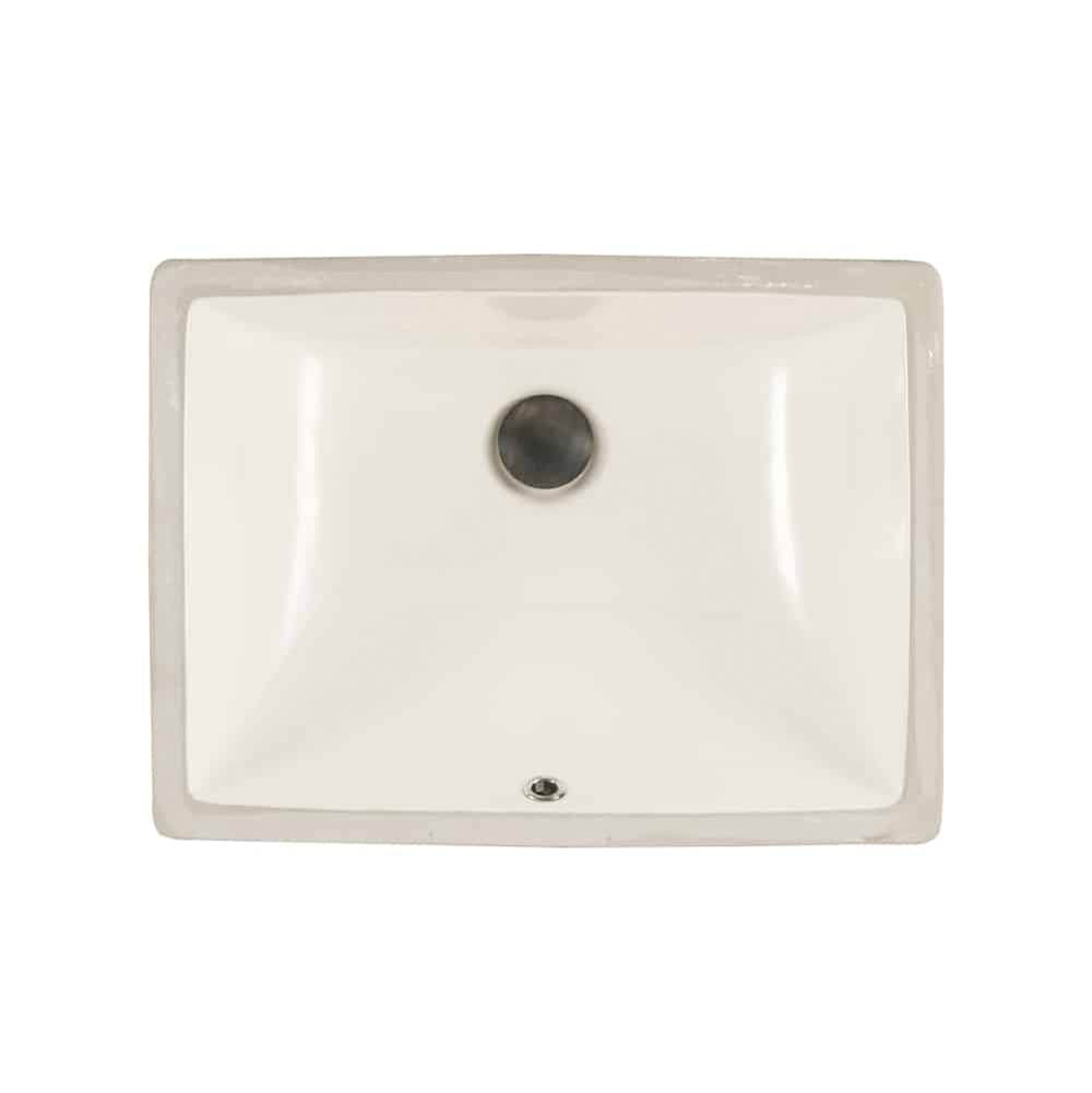 Lenova - Undermount Single Bowl 20-1/4'' x 15-1/4'' x 8'' - Bisque and Smooth