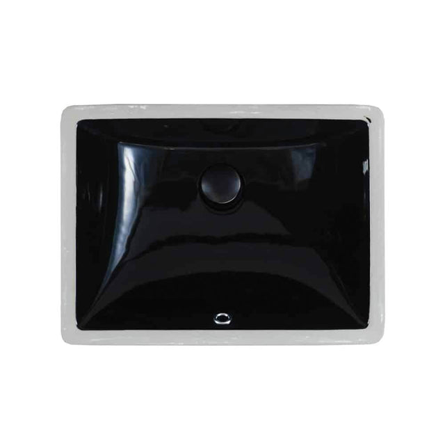Lenova - Undermount Single Bowl 20-1/4'' X 15-1/4'' X 8'' - Black and Smooth
