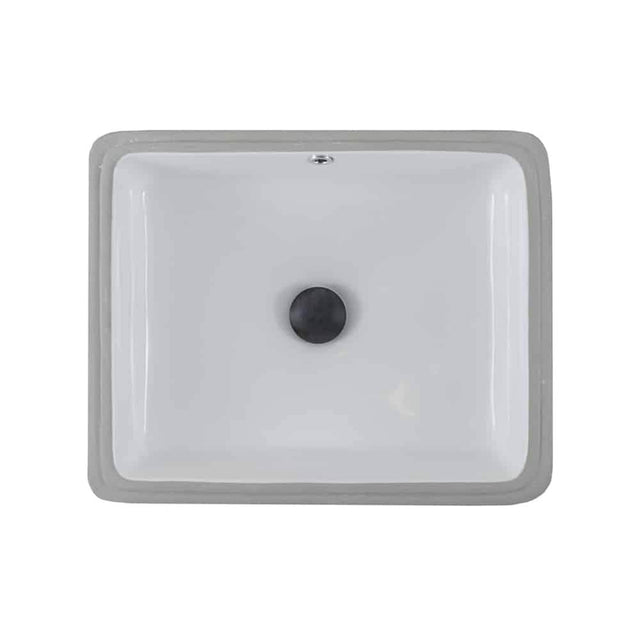 Lenova - Undermount Single Bowl 19-1/2'' x 15-1/2'' x 6-7/8'' - White and Smooth