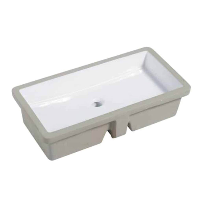 Lenova - Undermount Single Bowl 27-3/4'' x 13-3/4'' x 6'' - White and Smooth