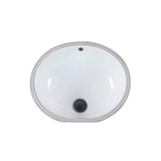 Lenova - Undermount Single Bowl 19-3/8'' x 15-3/4'' x 6'' - White and Smooth