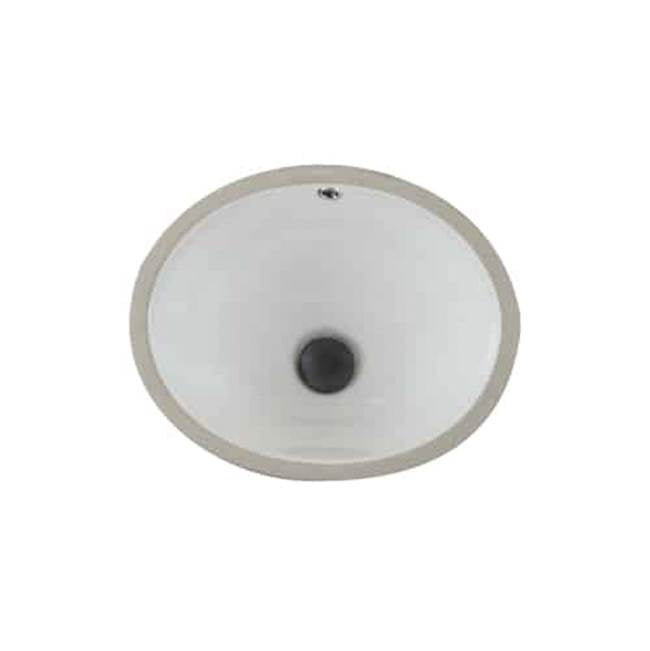 Lenova - Undermount Single Bowl 16-1/2'' x 13-1/4'' x 8'' - White and Smooth