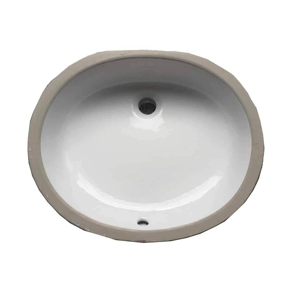 Lenova - Undermount Single Bowl 19-7/8'' x 16-3/8'' x 5-1/4'' - White and Smooth