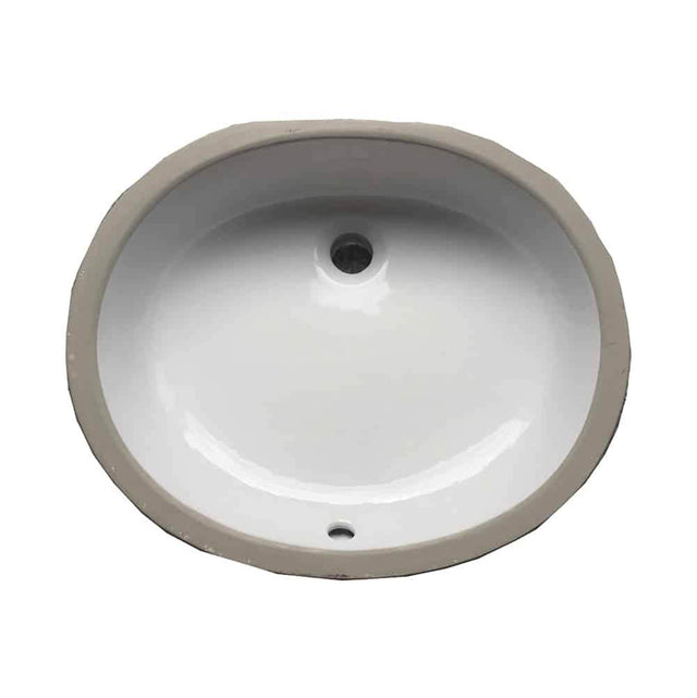 Lenova - Undermount Single Bowl 19-7/8'' x 16-3/8'' x 5-1/4'' - White and Smooth